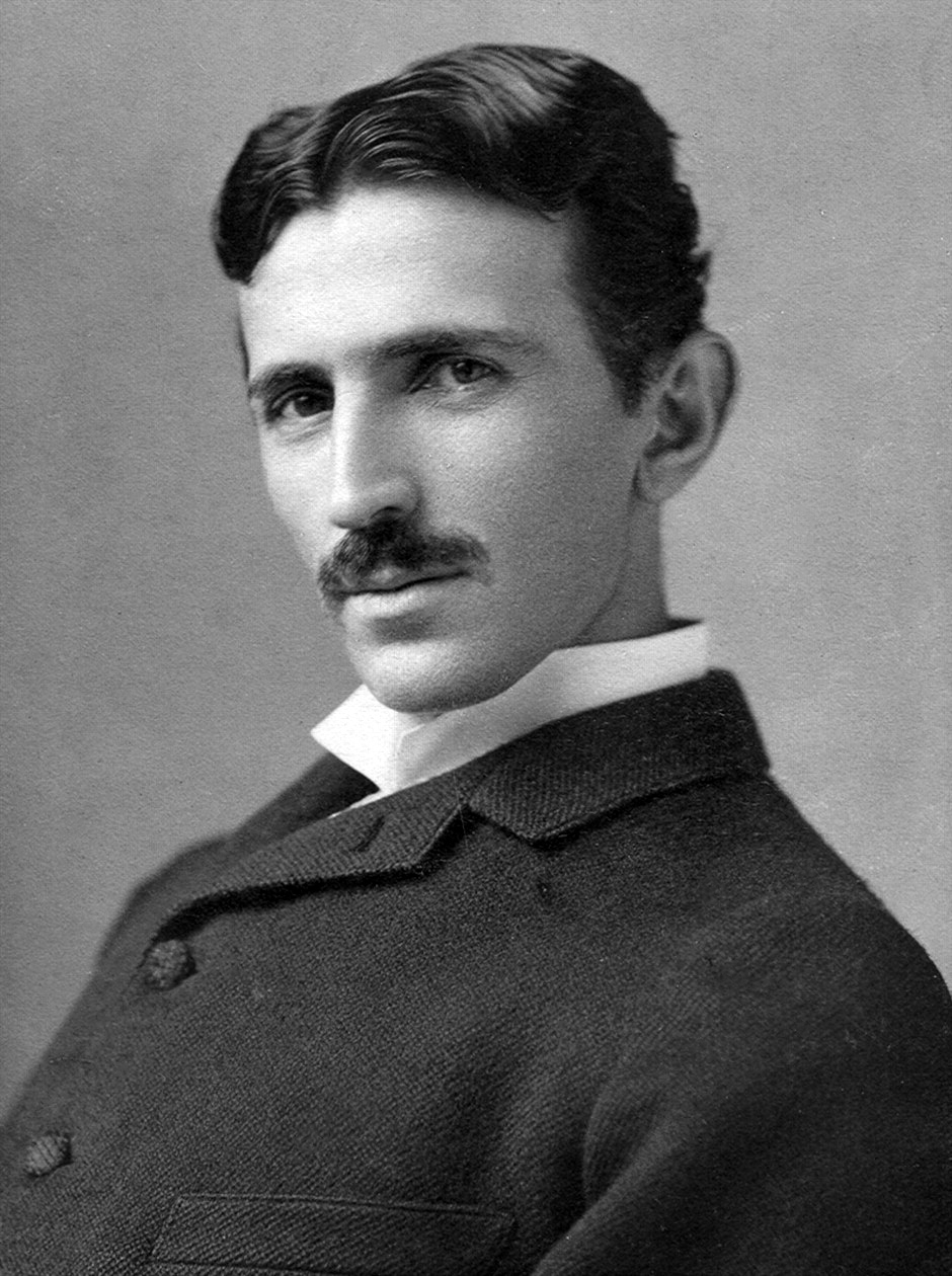 Fotografia autora Nikola Tesla